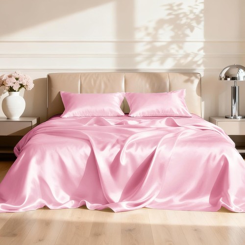 Luxury silky satin bed sheets - luxury,